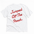 JUMPED OFF THE PORCH TEE flat lay back