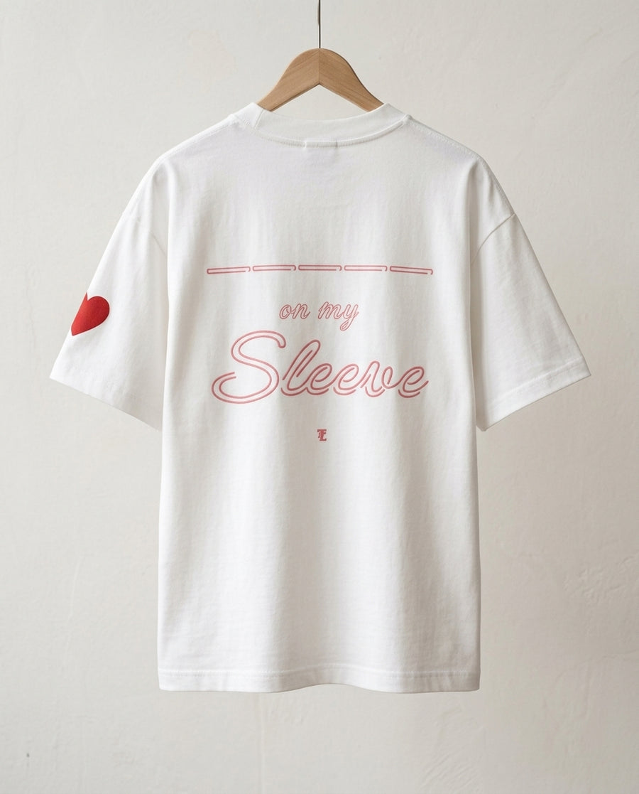 <3 ON MY SLEEVE TEE