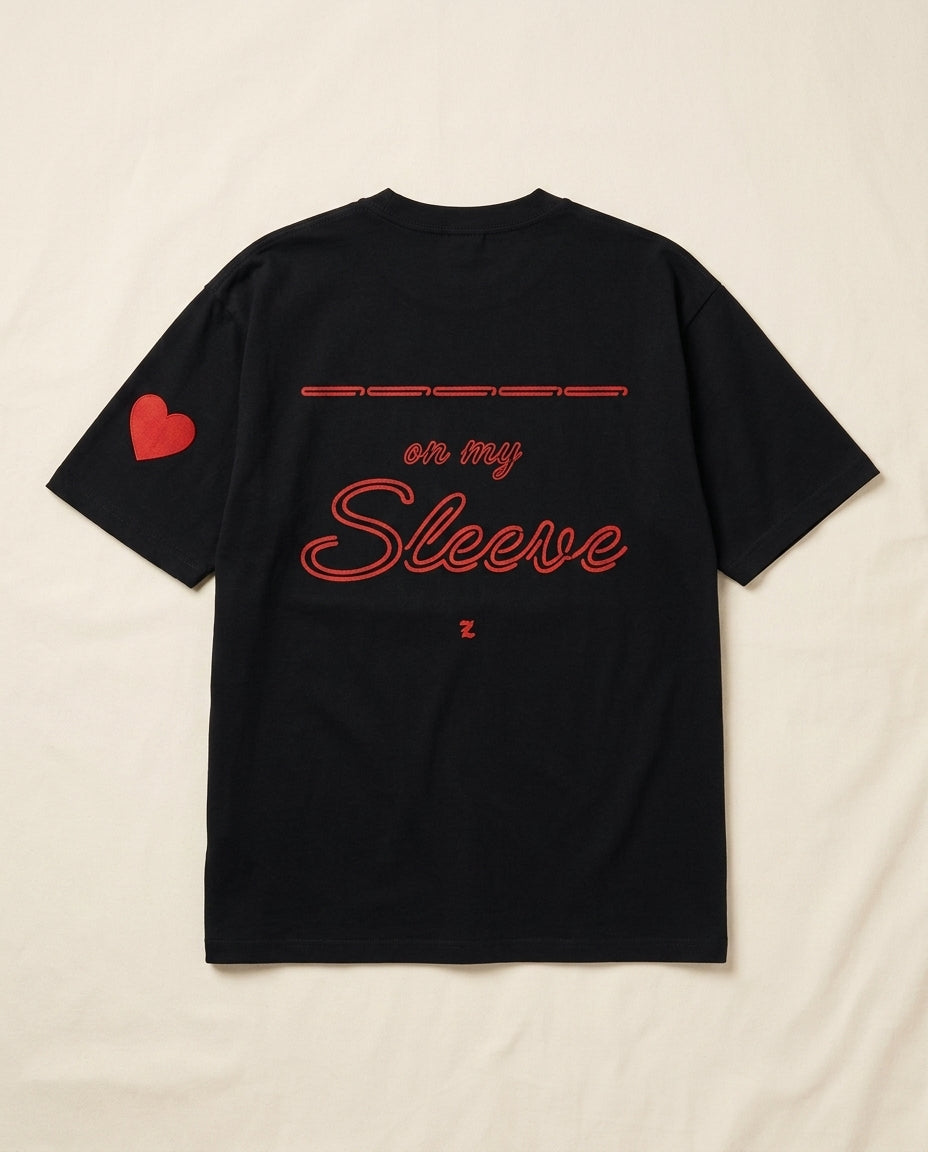 <3 ON MY SLEEVE TEE